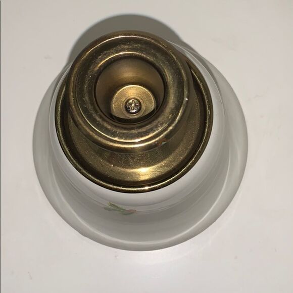 Vtg 90s Teleflora ceramic Christmas candle… - Picture 3 of 6